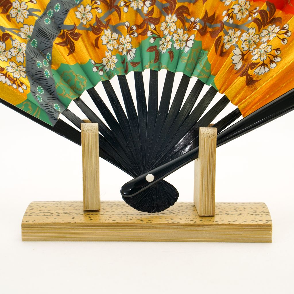Decorative Folding Fan "Sakura" with stand Size 5 No.555