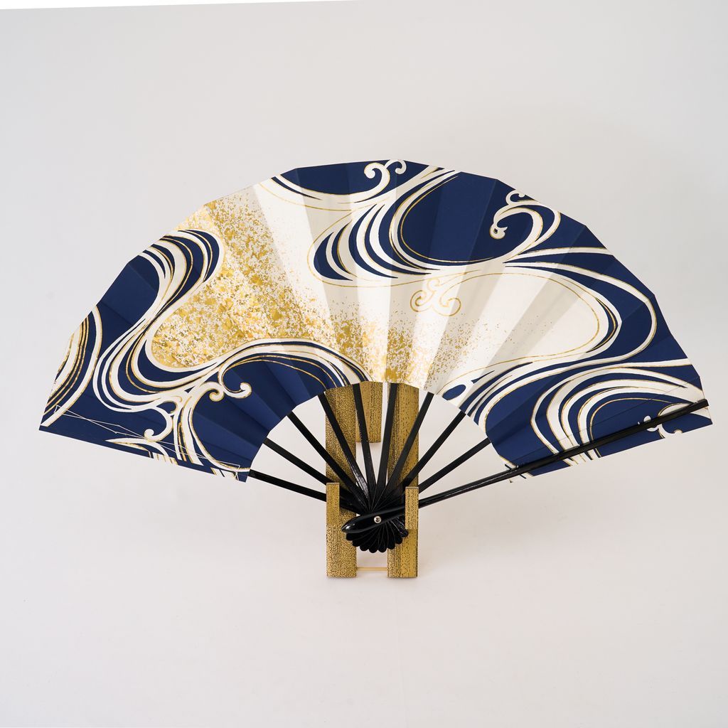 Japanese Dance Fan 9.5 sun with stand No.4023