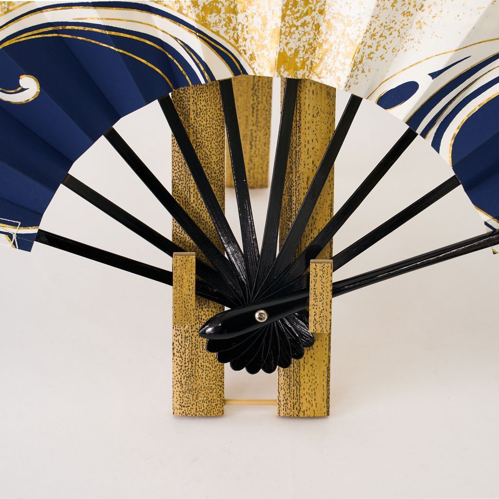 Japanese Dance Fan 9.5 sun with stand No.4023