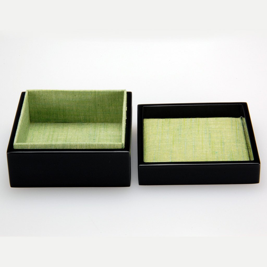 Lacquerware Box "Thunberg spirea" Size 3.0 Yukiyanagi Aizu lacquerware