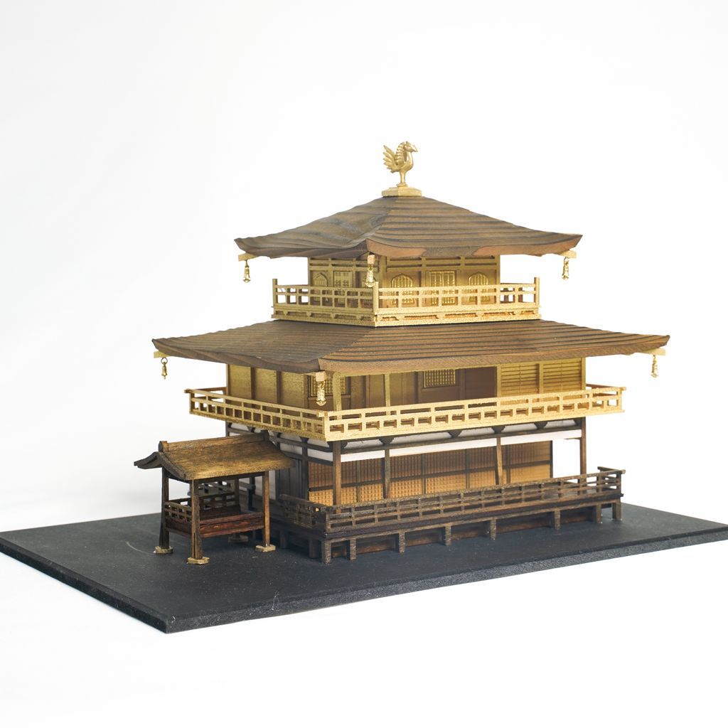 Wooden Model Golden Pavilion