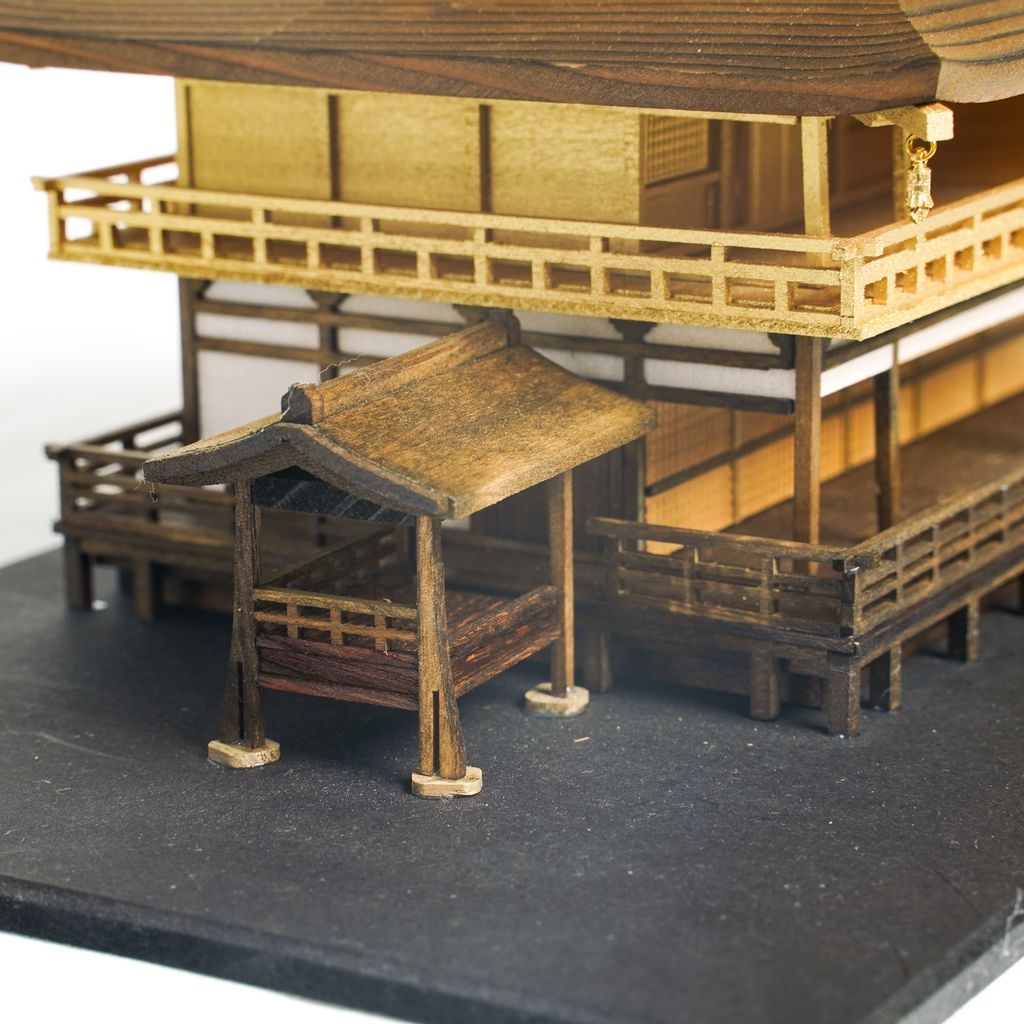 Wooden Model Golden Pavilion