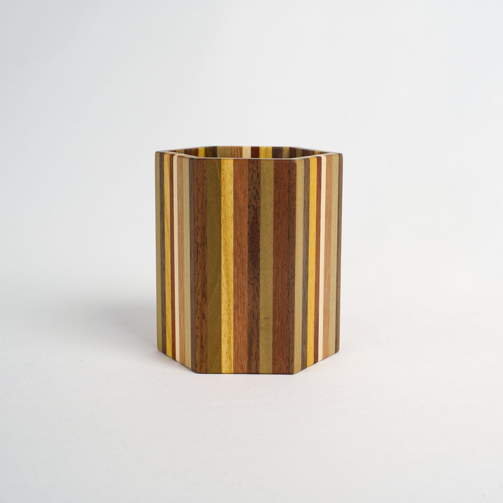 Hakone Yosegi "Muku Pen stand"