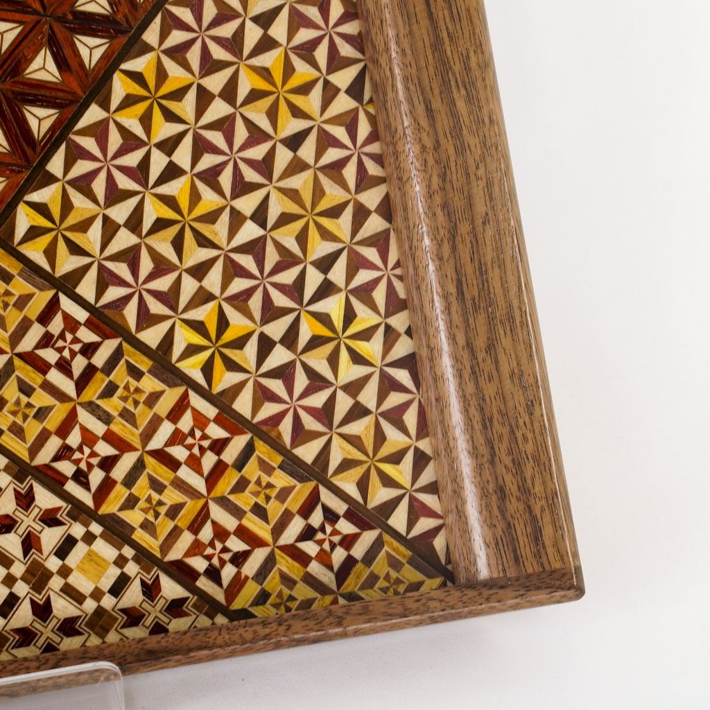 Hakone Yosegi "Rectangular tray" Large