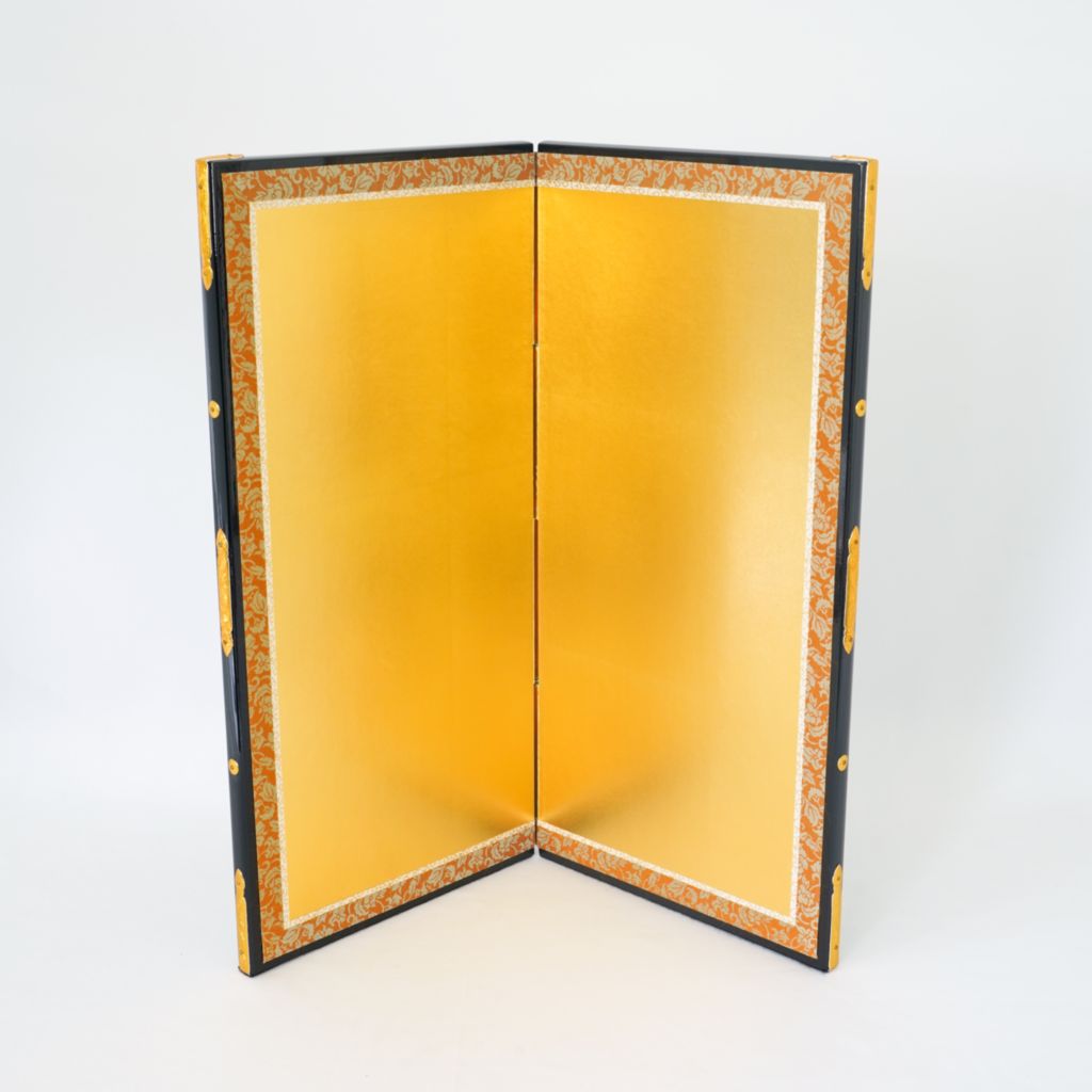 Byobu Folding screen 2panels "Gold"