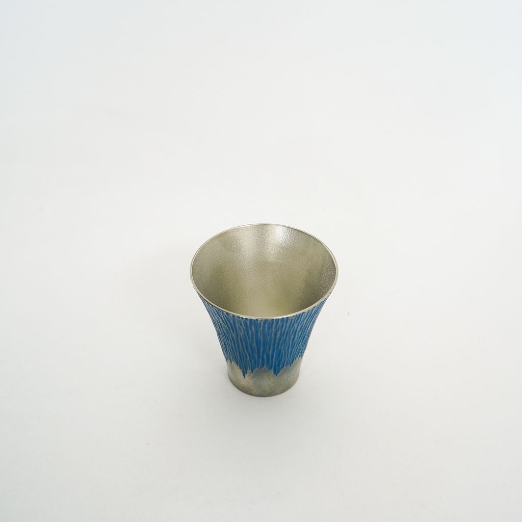 Tinware Tumbler Mt.Fuji Blue