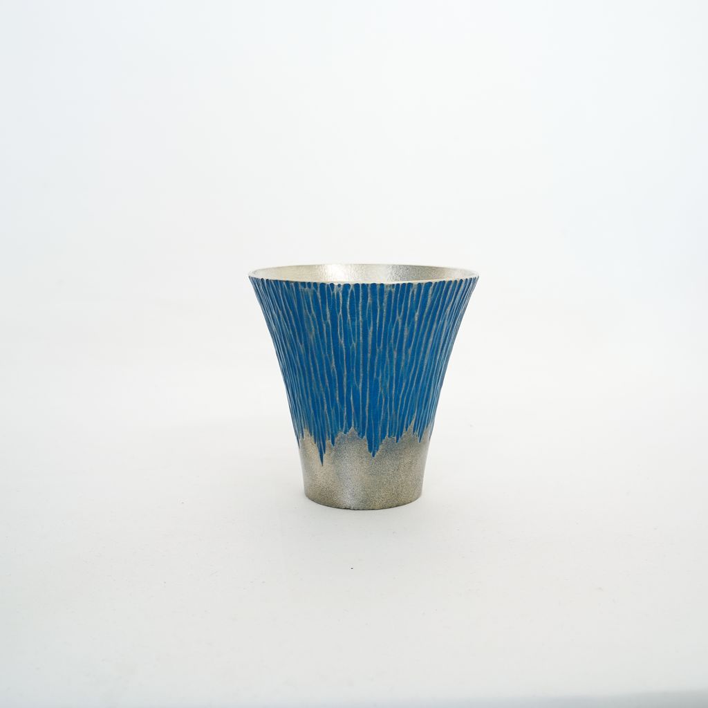 Tinware Tumbler Mt.Fuji Blue