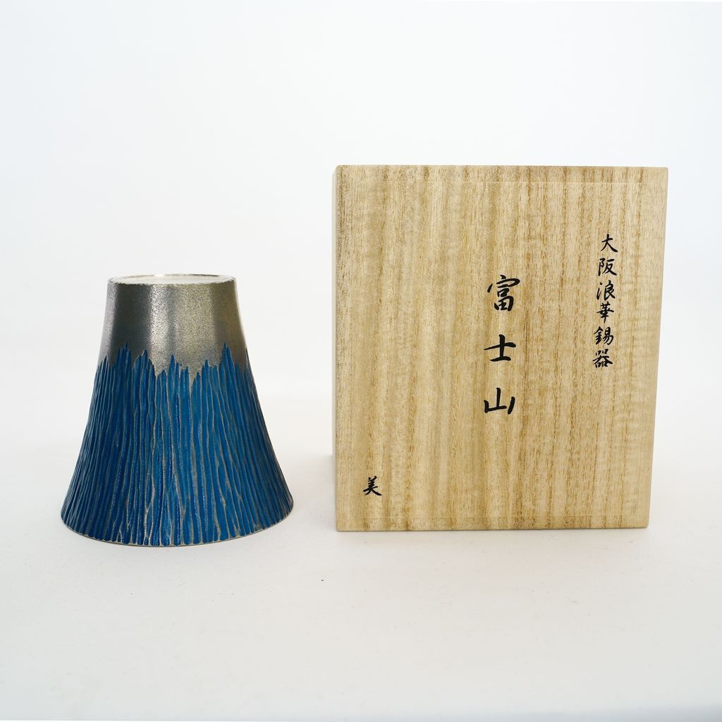 Tinware Tumbler Mt.Fuji Blue