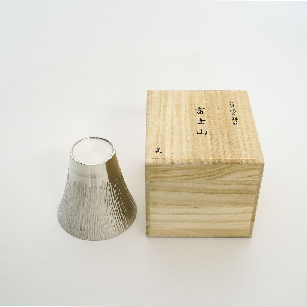 Tinware Tumbler Mt.Fuji Silver