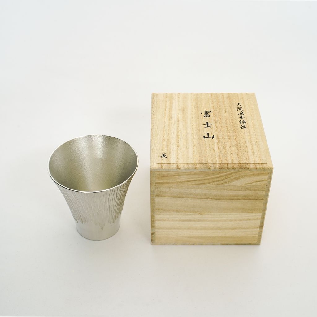 Tinware Tumbler Mt.Fuji Silver