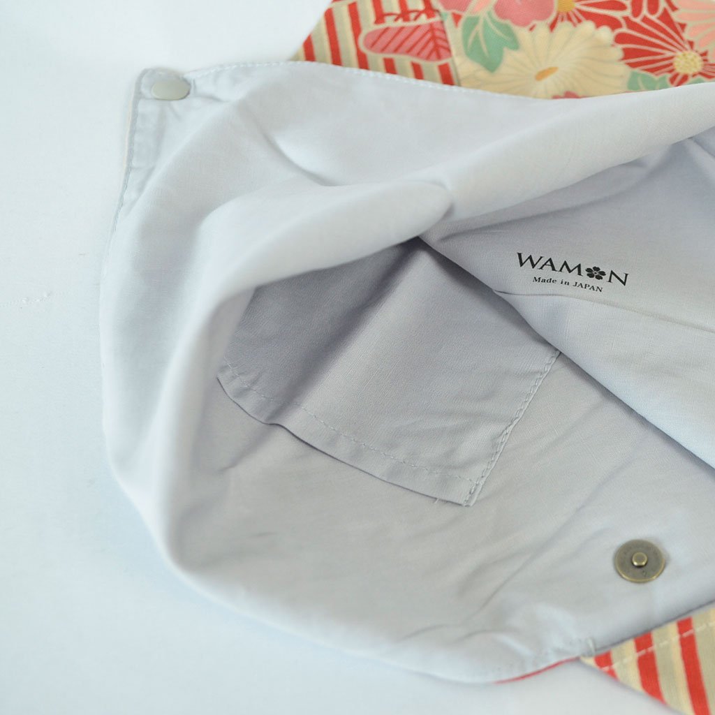 Eco Bag "Retro Flower" Red