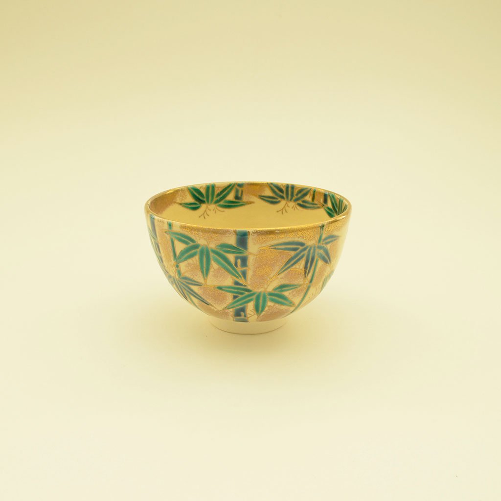 Tea Bowl "Golden Bamboo"