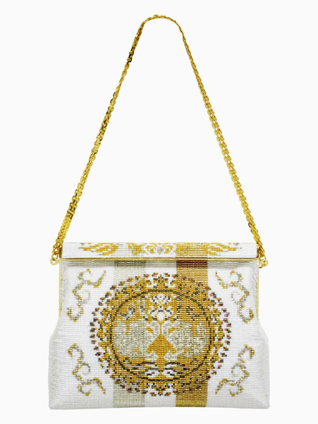 Beads Bag En-mon Byakko Nishiki