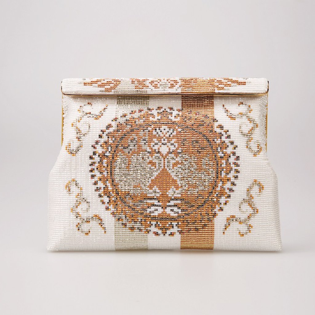 Beads Bag En-mon Byakko Nishiki