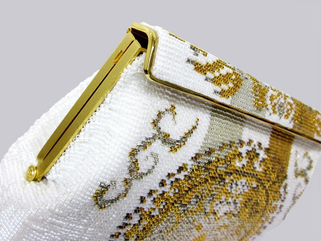 Beads Bag En-mon Byakko Nishiki