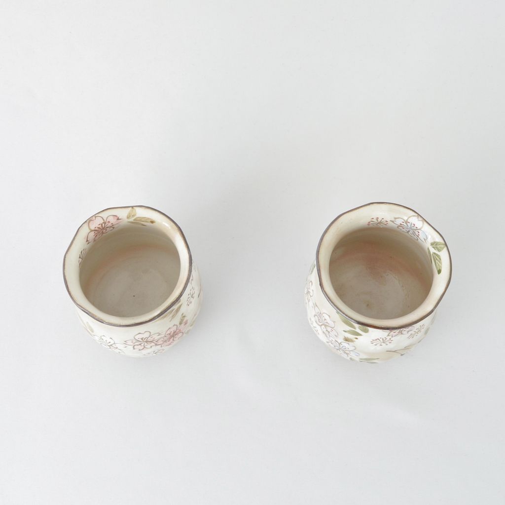 Kiyomizu Tea Cup Set "Cherry Blossom"