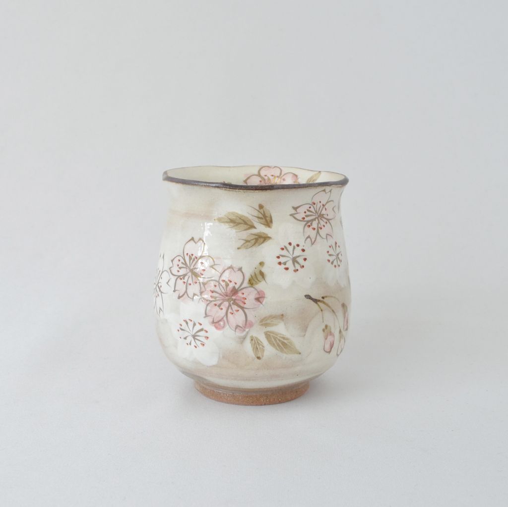 Kiyomizu Tea Cup Set "Cherry Blossom"