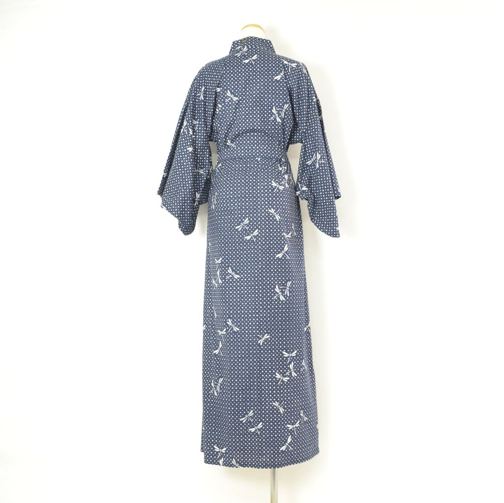 Japanese Yukata Women's Cotton "Dragonfly"