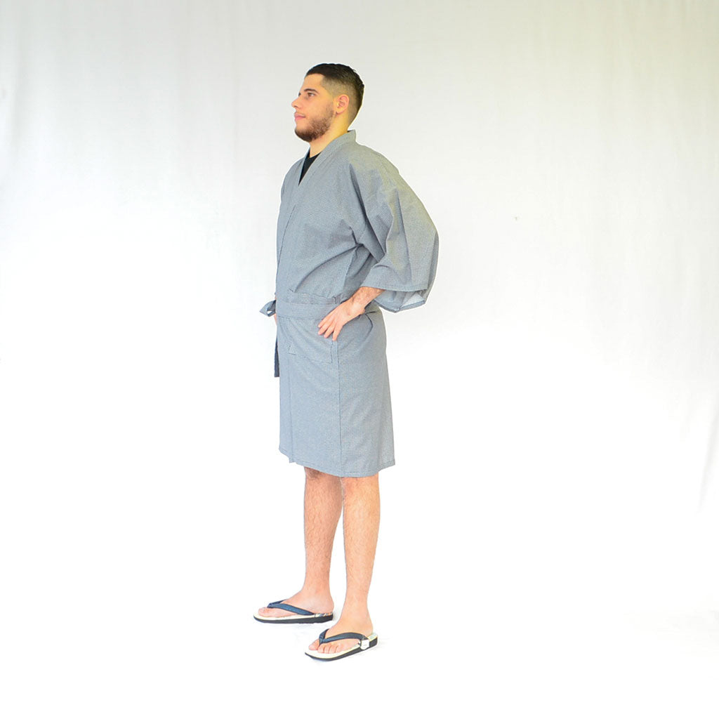 Japanese Yukata Unsiex Cotton Knee-length "Kogara"