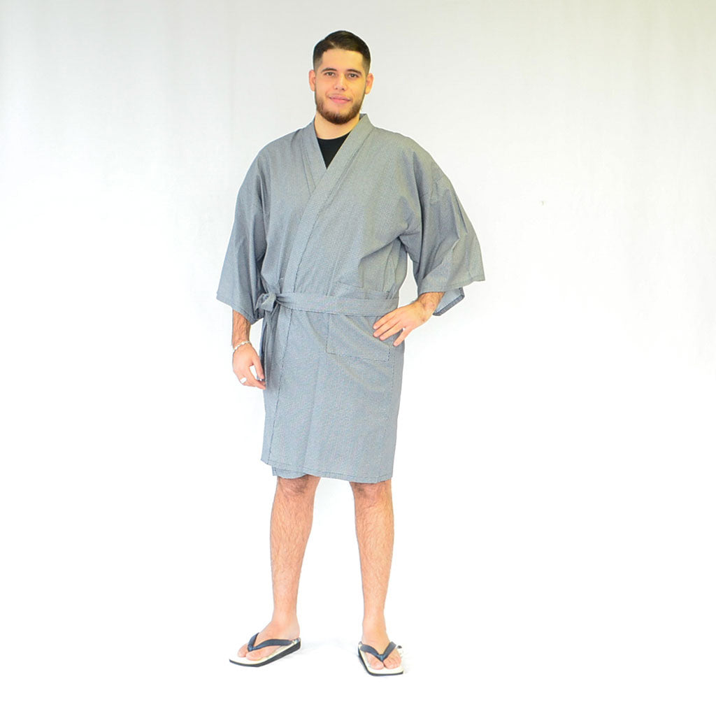 Japanese Yukata Unsiex Cotton Knee-length "Kogara"