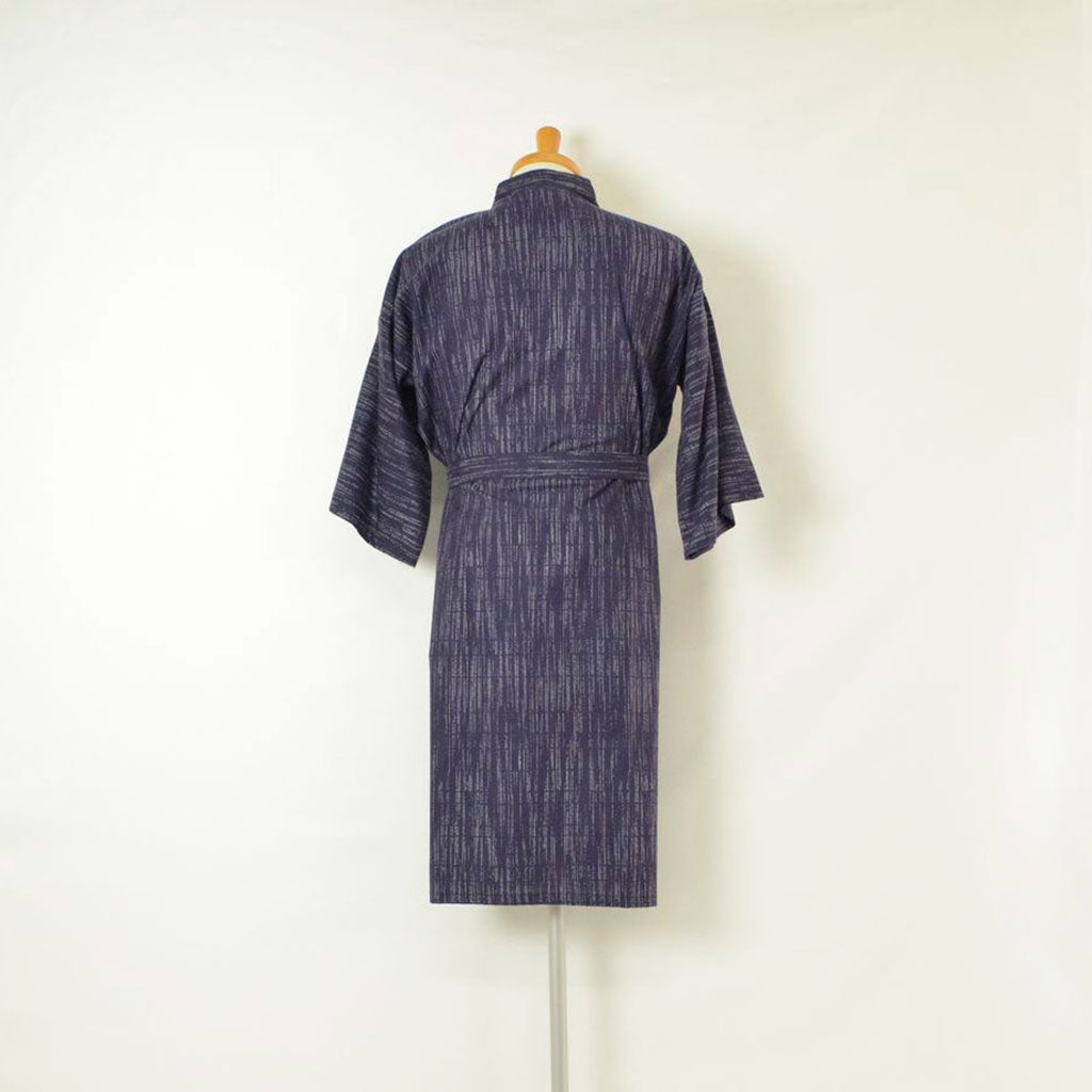 Japanese Yukata Unisex Cotton Knee-length "Kasuri"