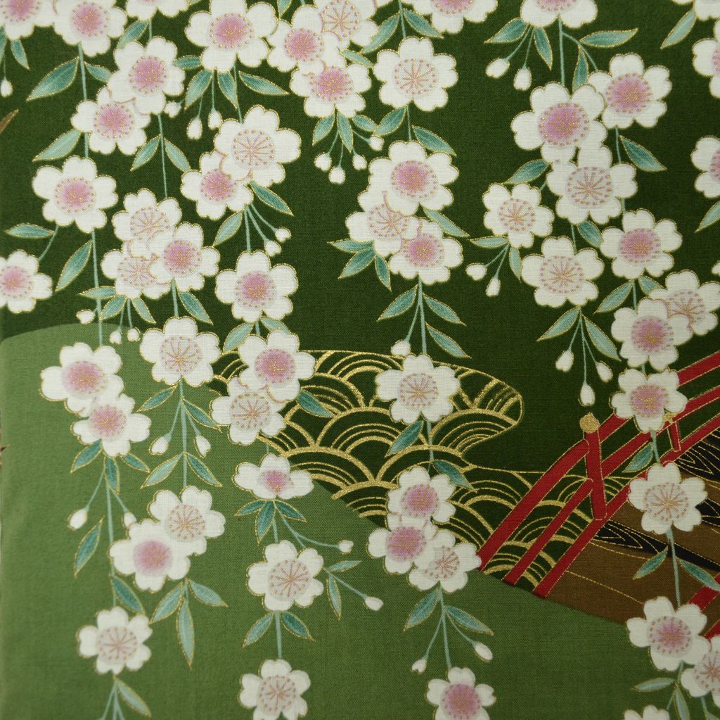 Japanese Colorful Yukata Women's Cotton "Mt. Daimonji"