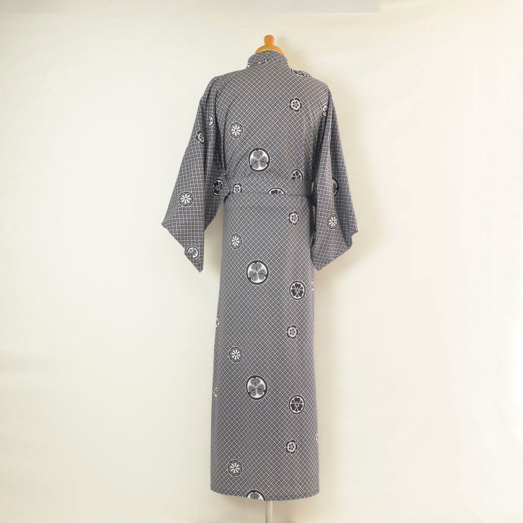Japanese Yukata Men’s Cotton "Crest"
