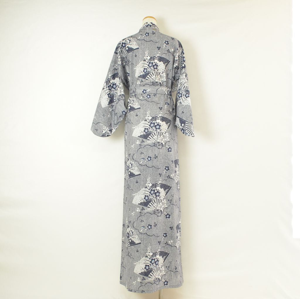 Japanese Yukata Women's Cotton "Folding Fans"