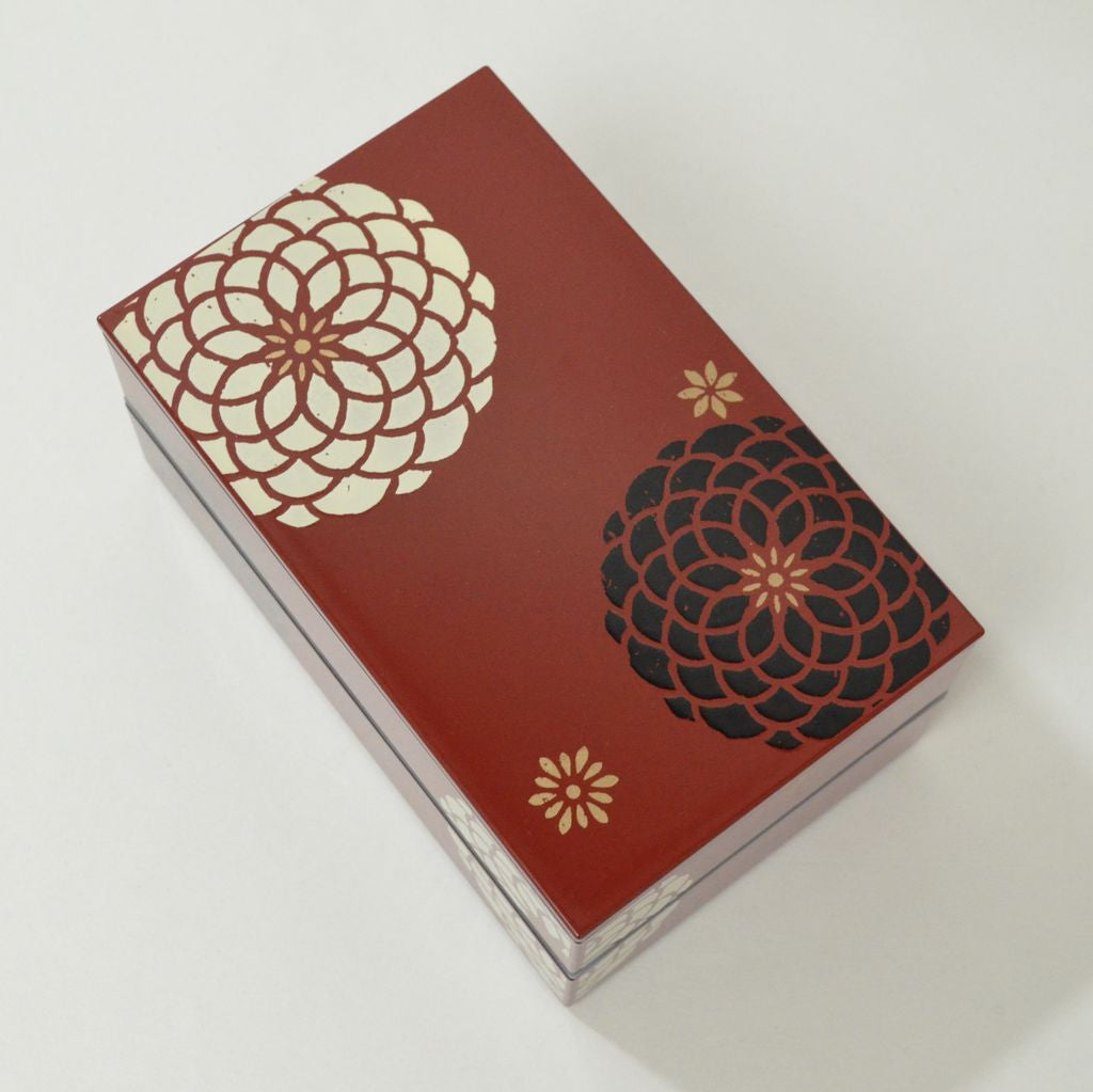 Bento Box and Chopsticks Set "Blooming Flowers"