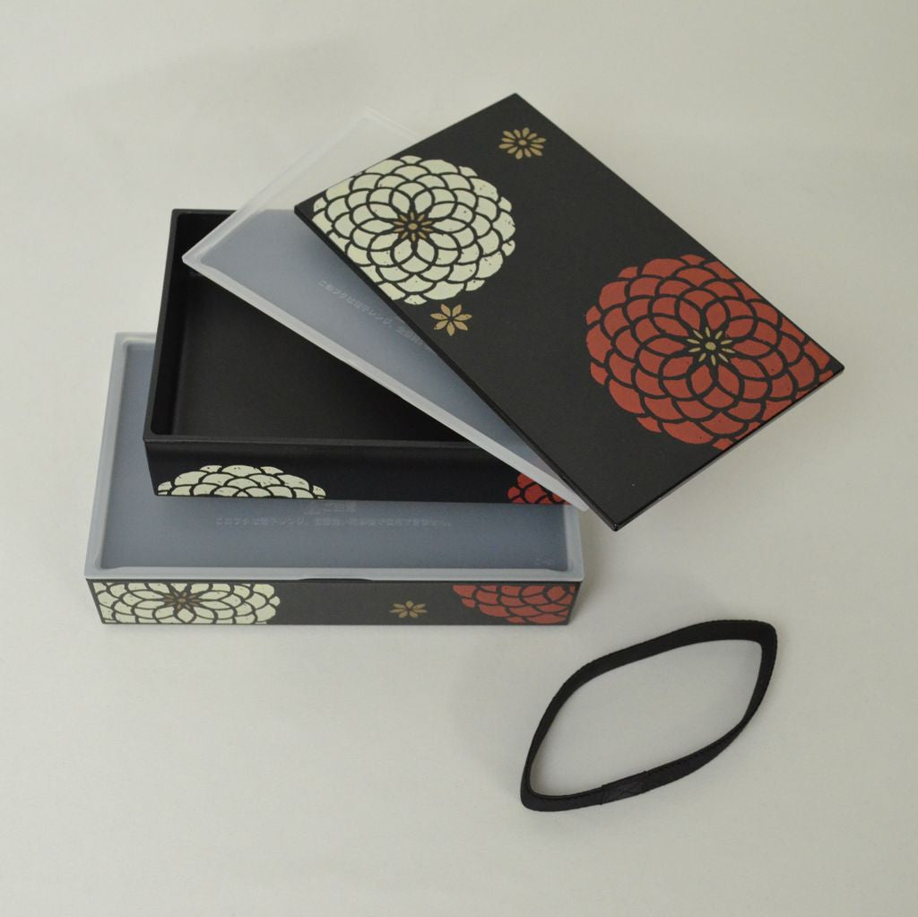 Bento Box and Chopsticks Set "Blooming Flowers"