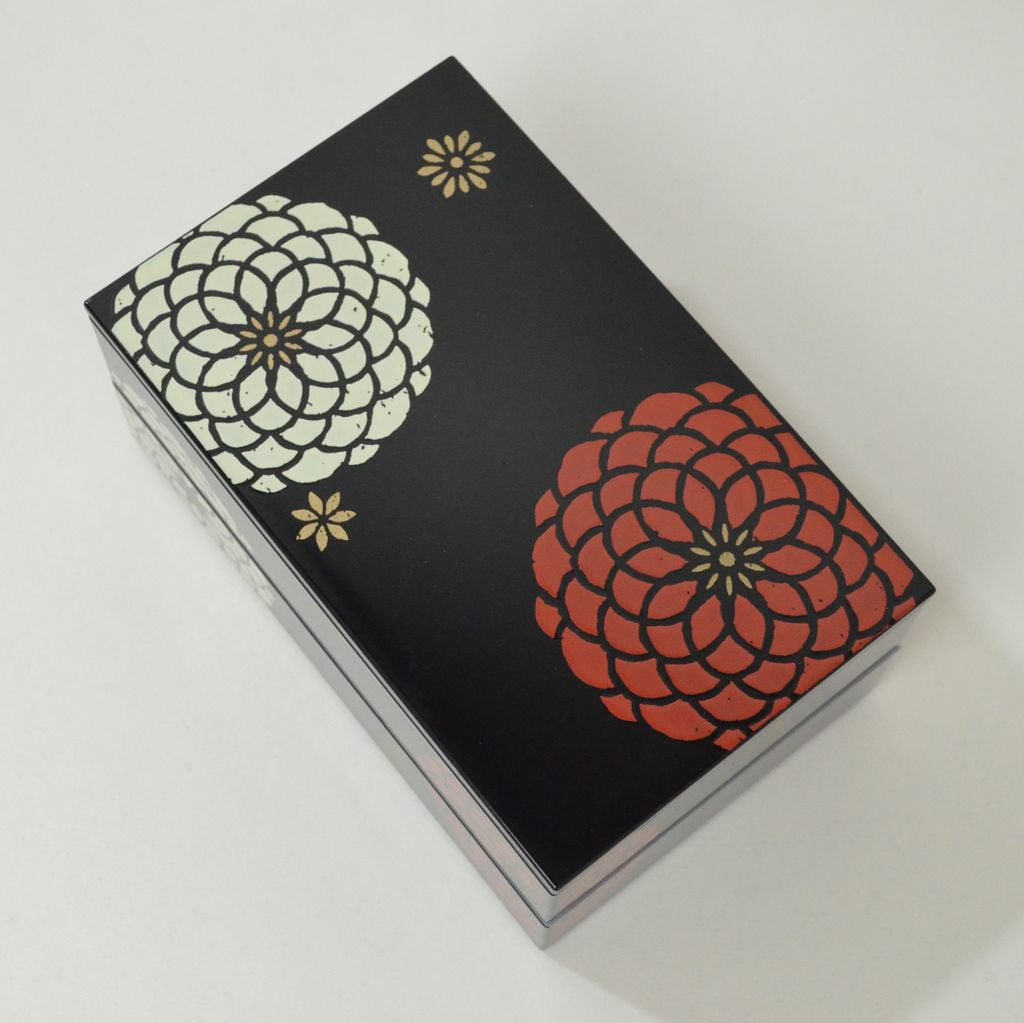 Bento Box and Chopsticks Set "Blooming Flowers"