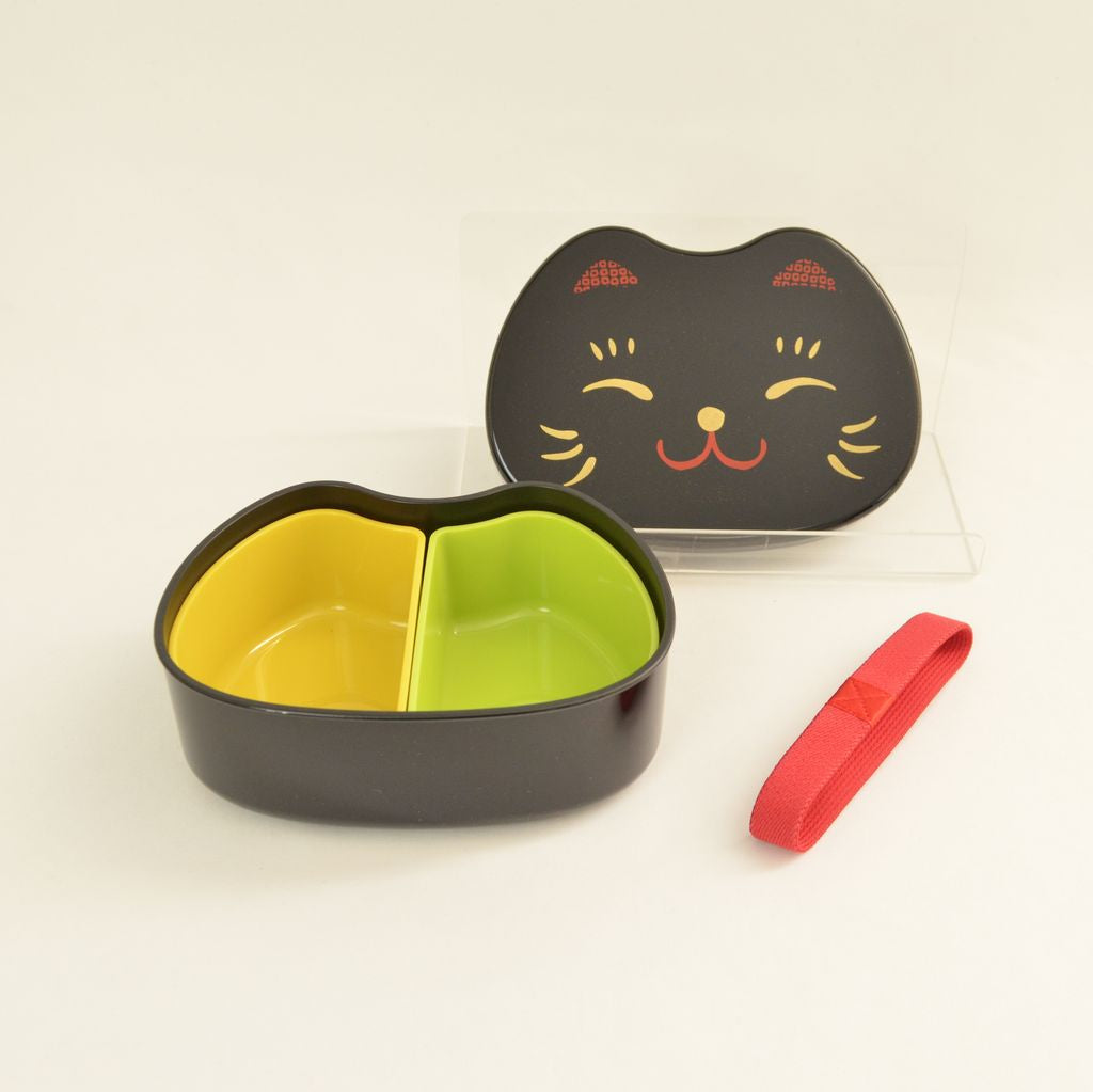 Bento Box and Chopsticks Set "Cat"