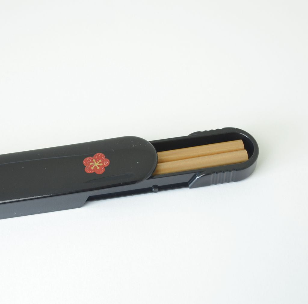 Bento Box and Chopsticks Set "Maneki-Neko"