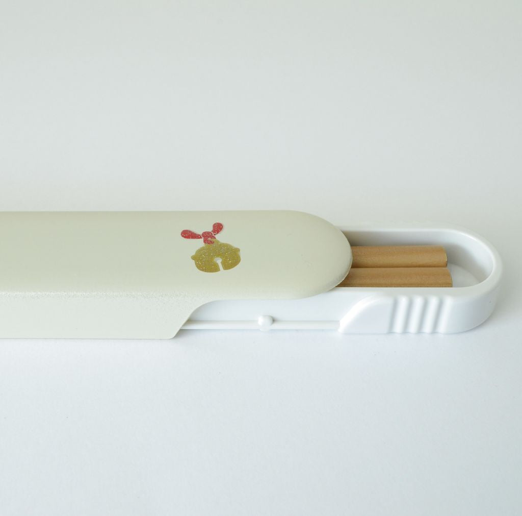 Bento Box and Chopsticks Set "Maneki-Neko"