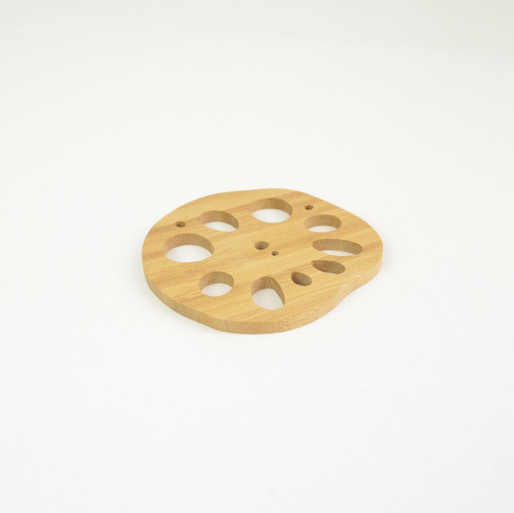 Bamboo Coasters Set of 5pcs "Lotus Root"
