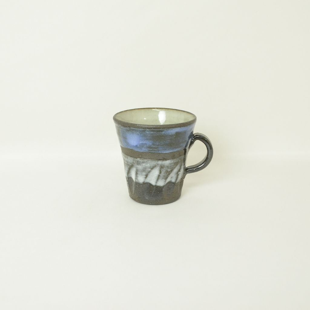 Shigaraki Ware Mug "Blue Sky"