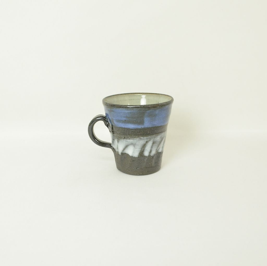Shigaraki Ware Mug "Blue Sky"