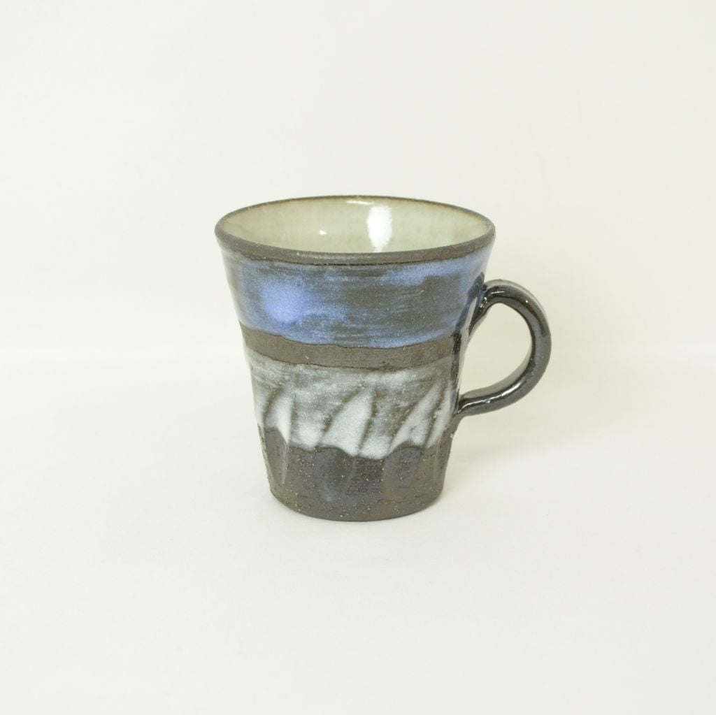 Shigaraki Ware Mug "Blue Sky"