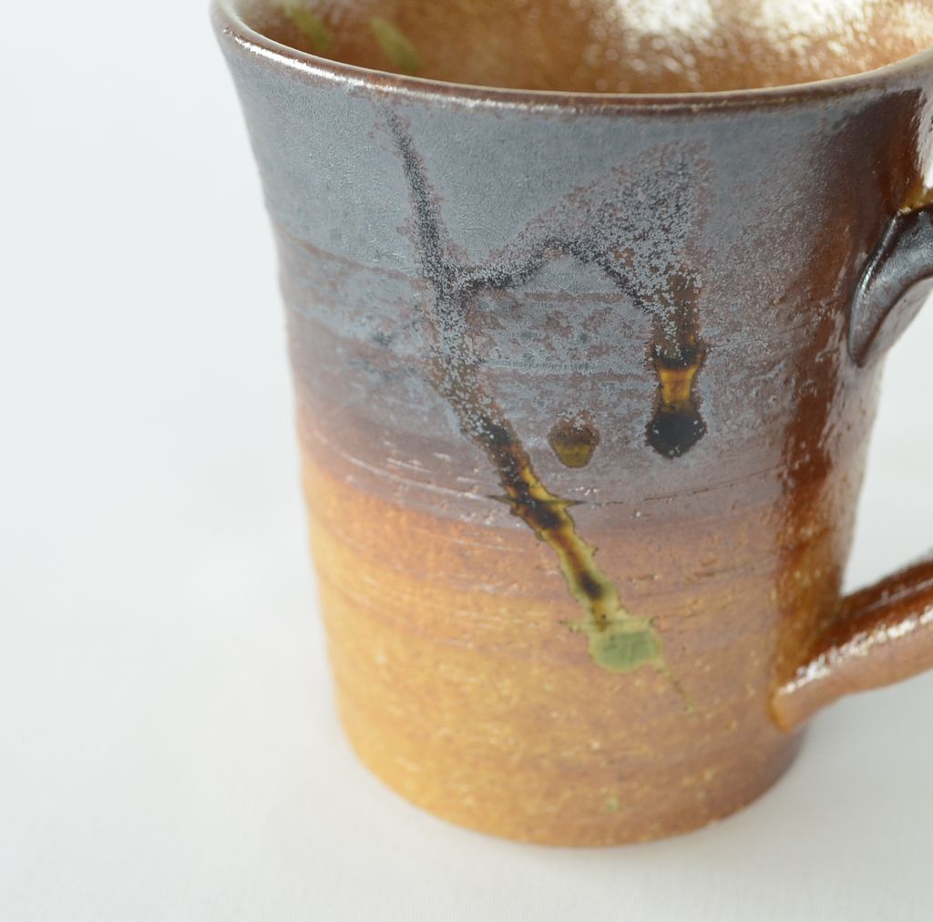 Shigaraki ware Tea Pot & Mug set