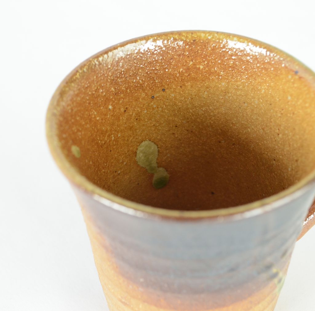 Shigaraki ware Tea Pot & Mug set