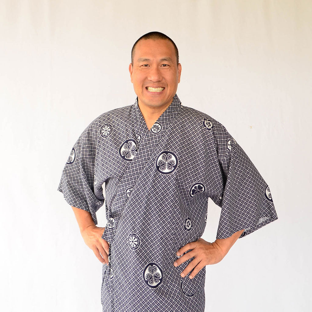 Japanese Jinbei Men’s Cotton "Crest"