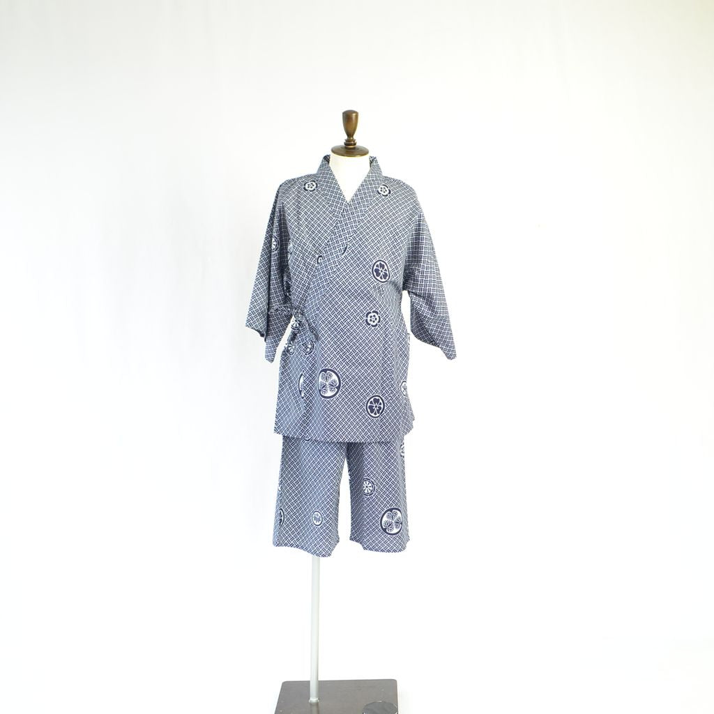 Japanese Jinbei Men’s Cotton "Crest"