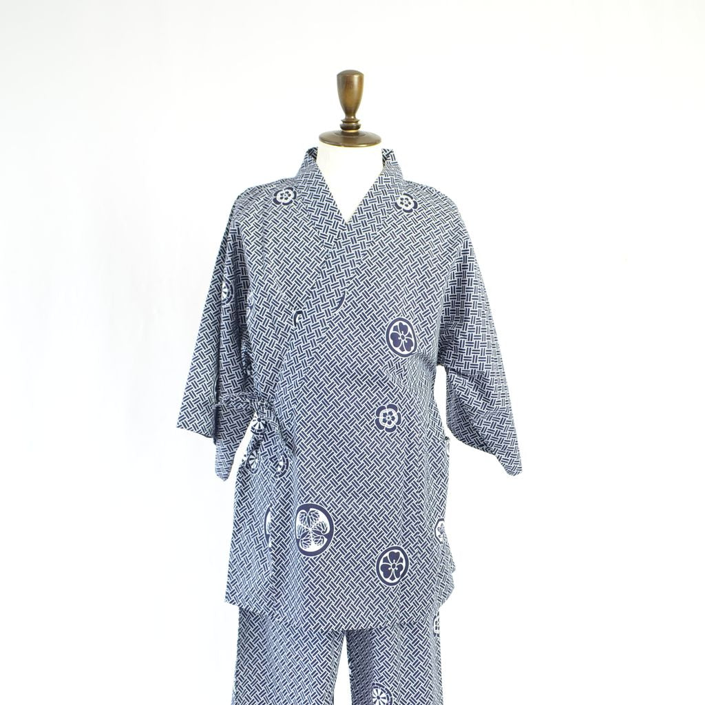 Japanese Jinbei Men’s Cotton "Crest"