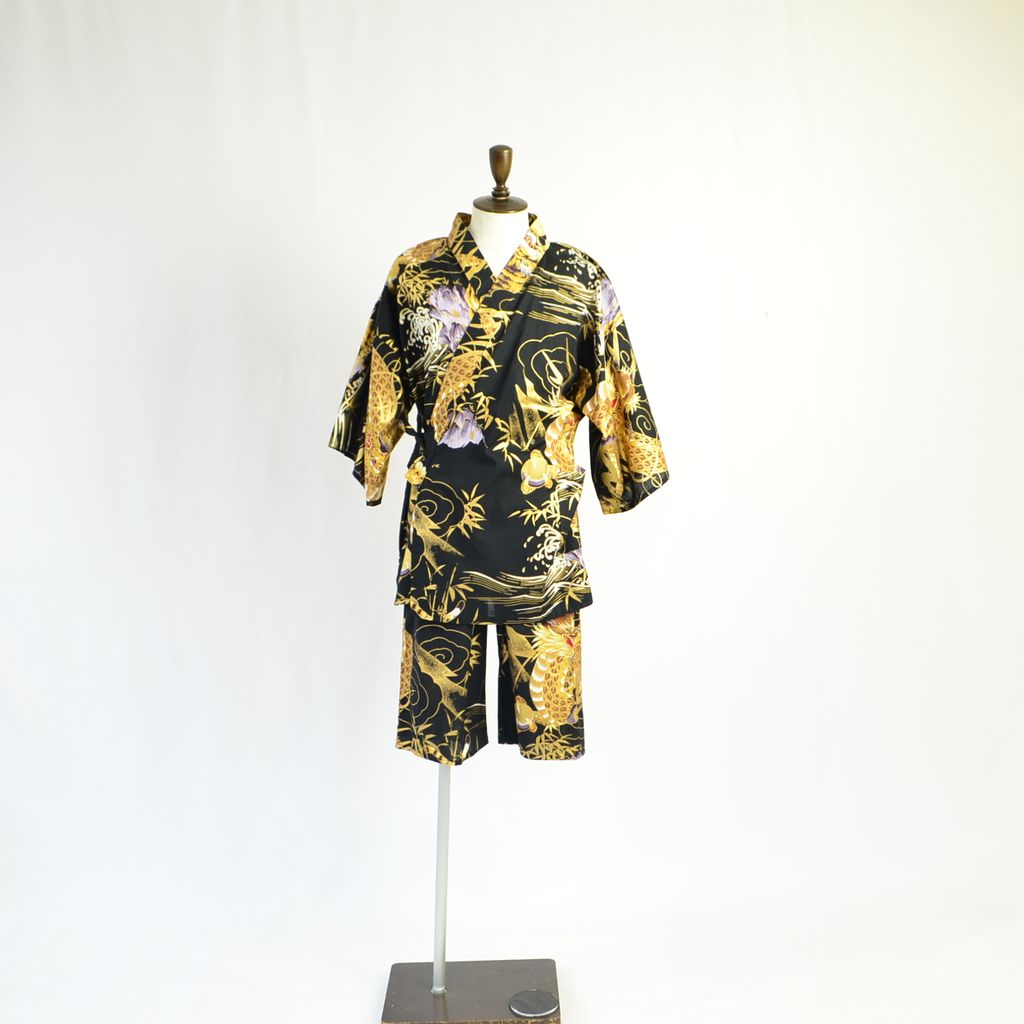 Japanese Jinbei Men’s Cotton "Tiger and Dragon"