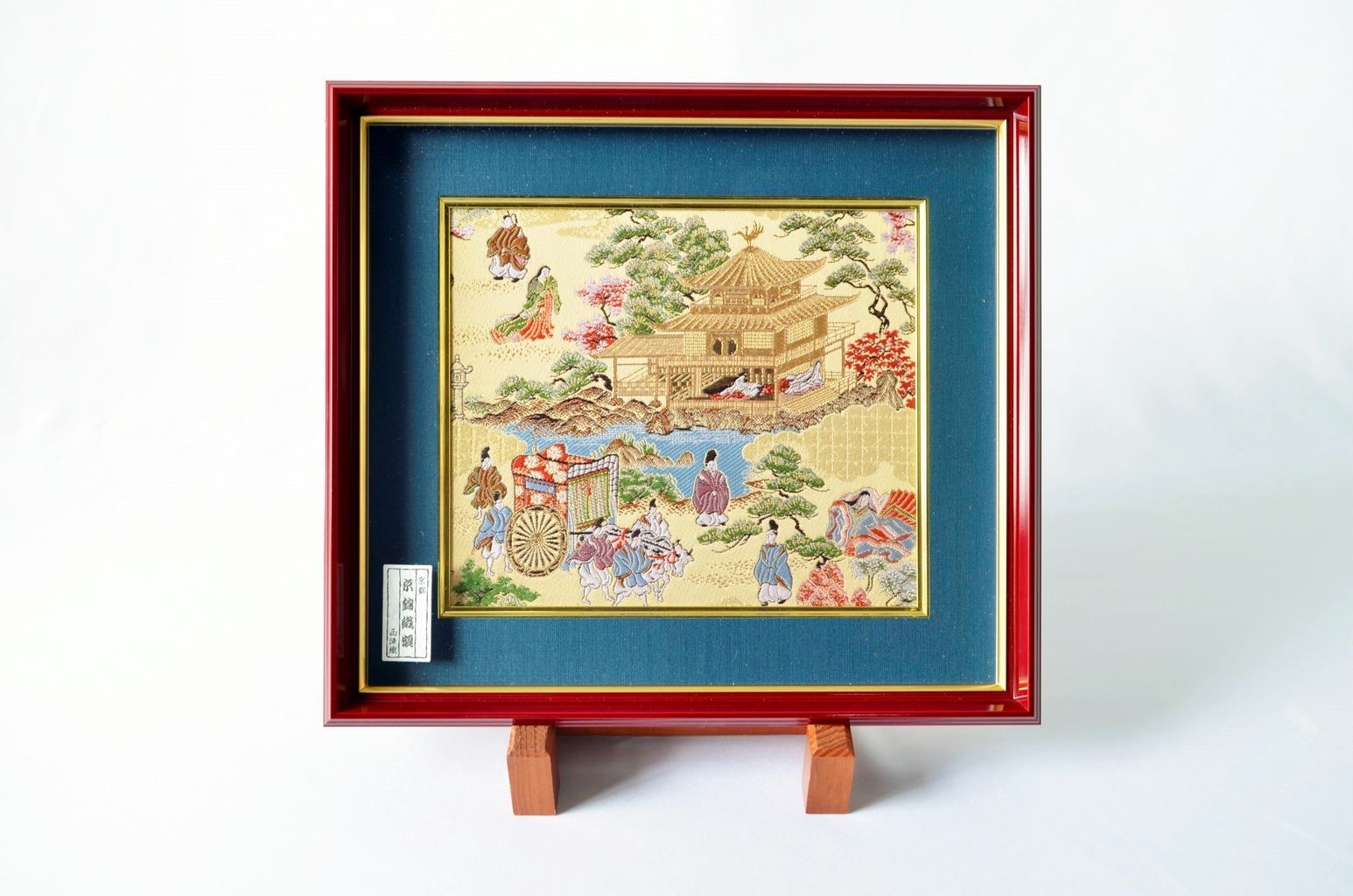 Nishijin brocade Frame Kinkaku-ji temple