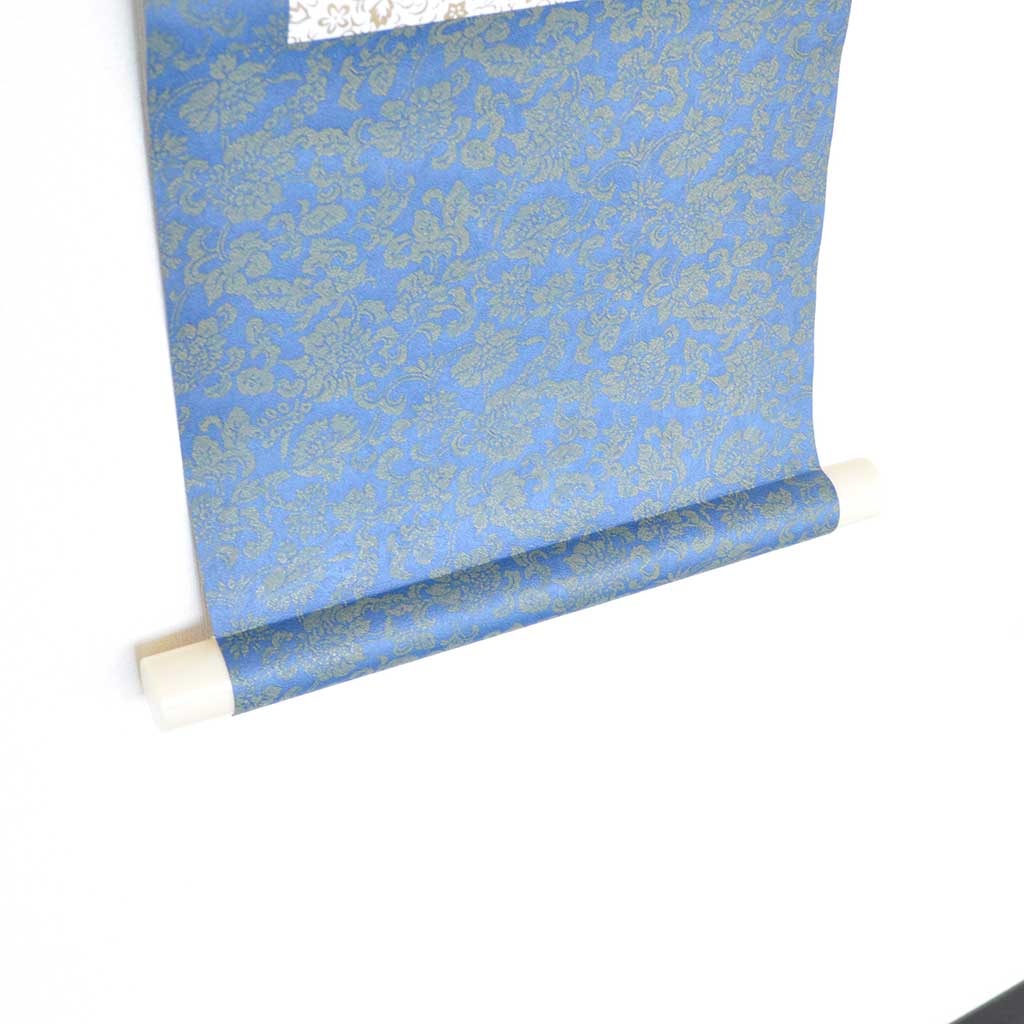 Japanese Calligraphy scroll small size "Harmony, Respect, Purity, and Tranquility / Wakei Seijaku"