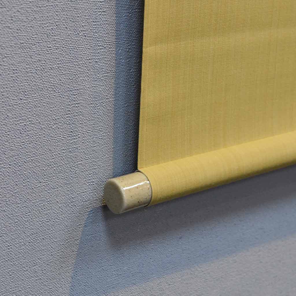 Japanese Hanging Scroll Kakejiku Ryohei Kimura "Bamboo and Sparrows/Nichi Nichi Kore Koujitsu"