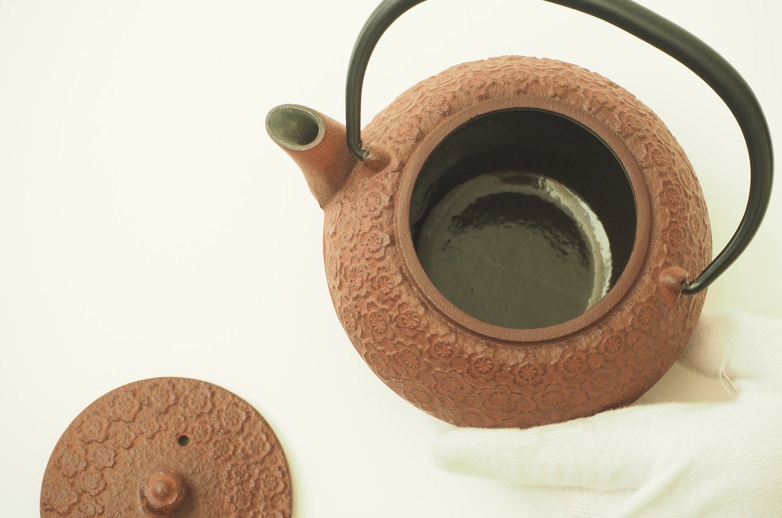 Nambu Ironware Teapot "Sakura 0.35L"