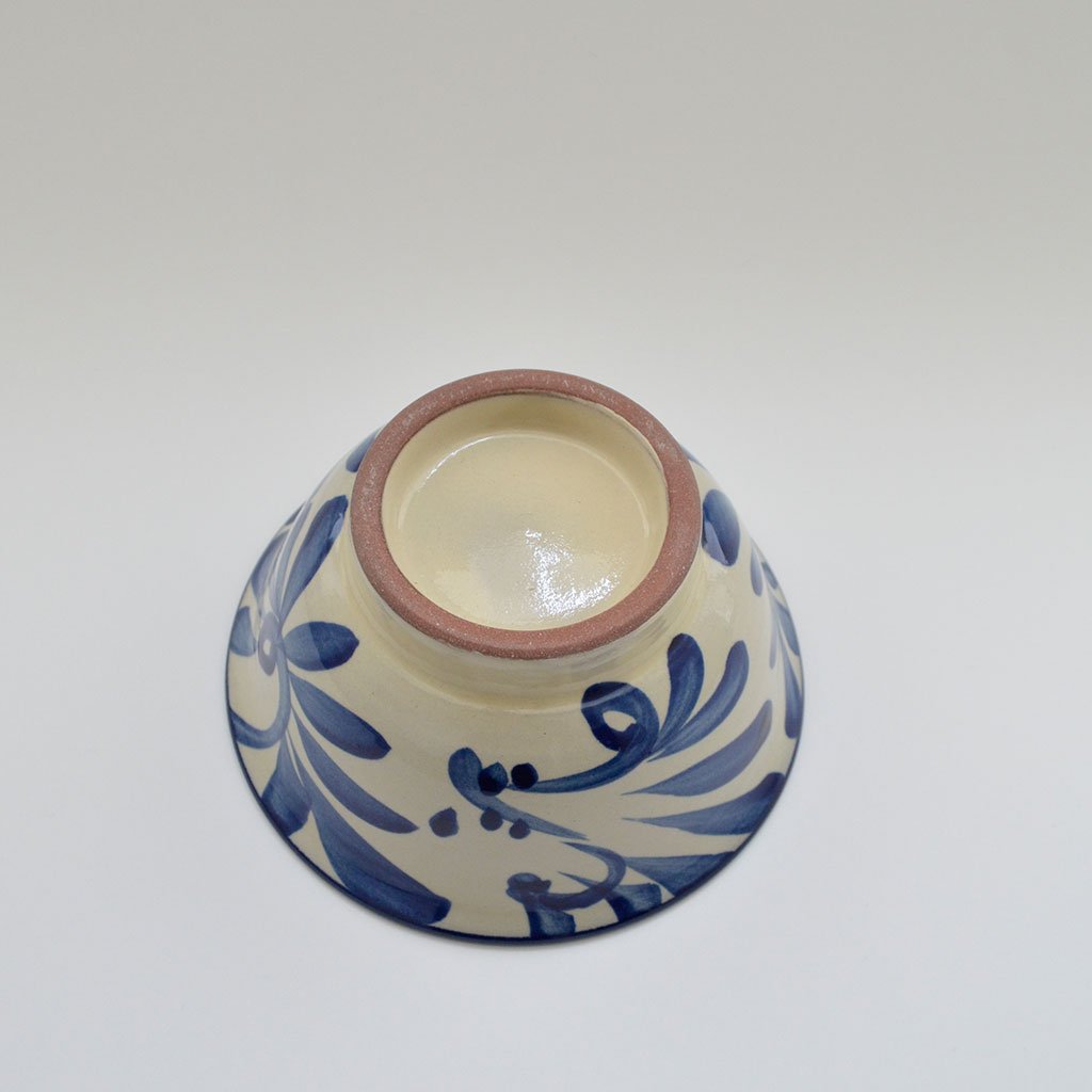 Okinawa Tsuboya Ware Bowl “Cobalt”