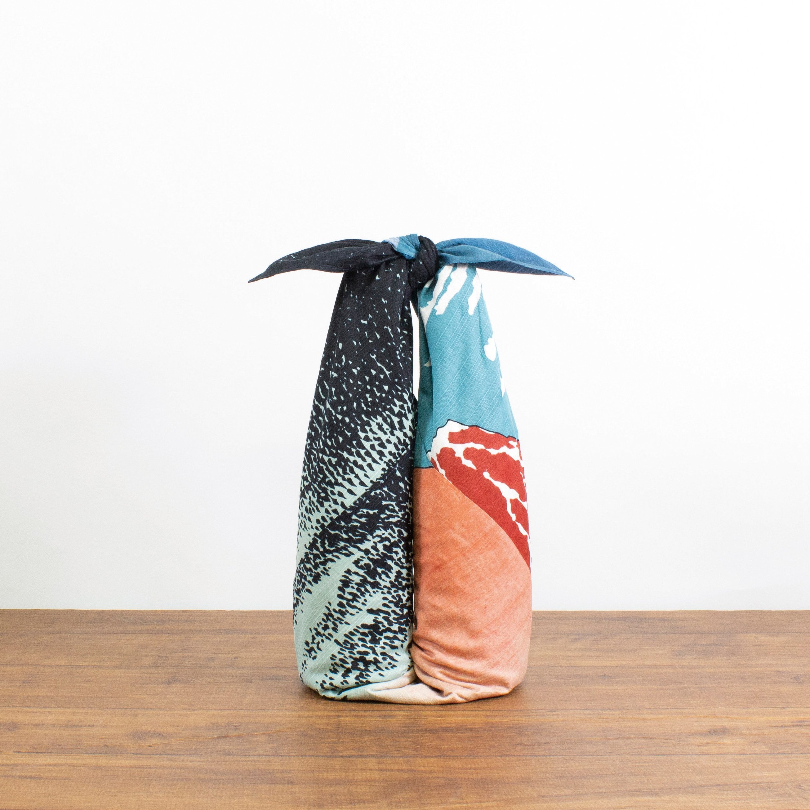 Furoshiki Wrapping Cloth "Hokusai's Aka Fuji Motif"